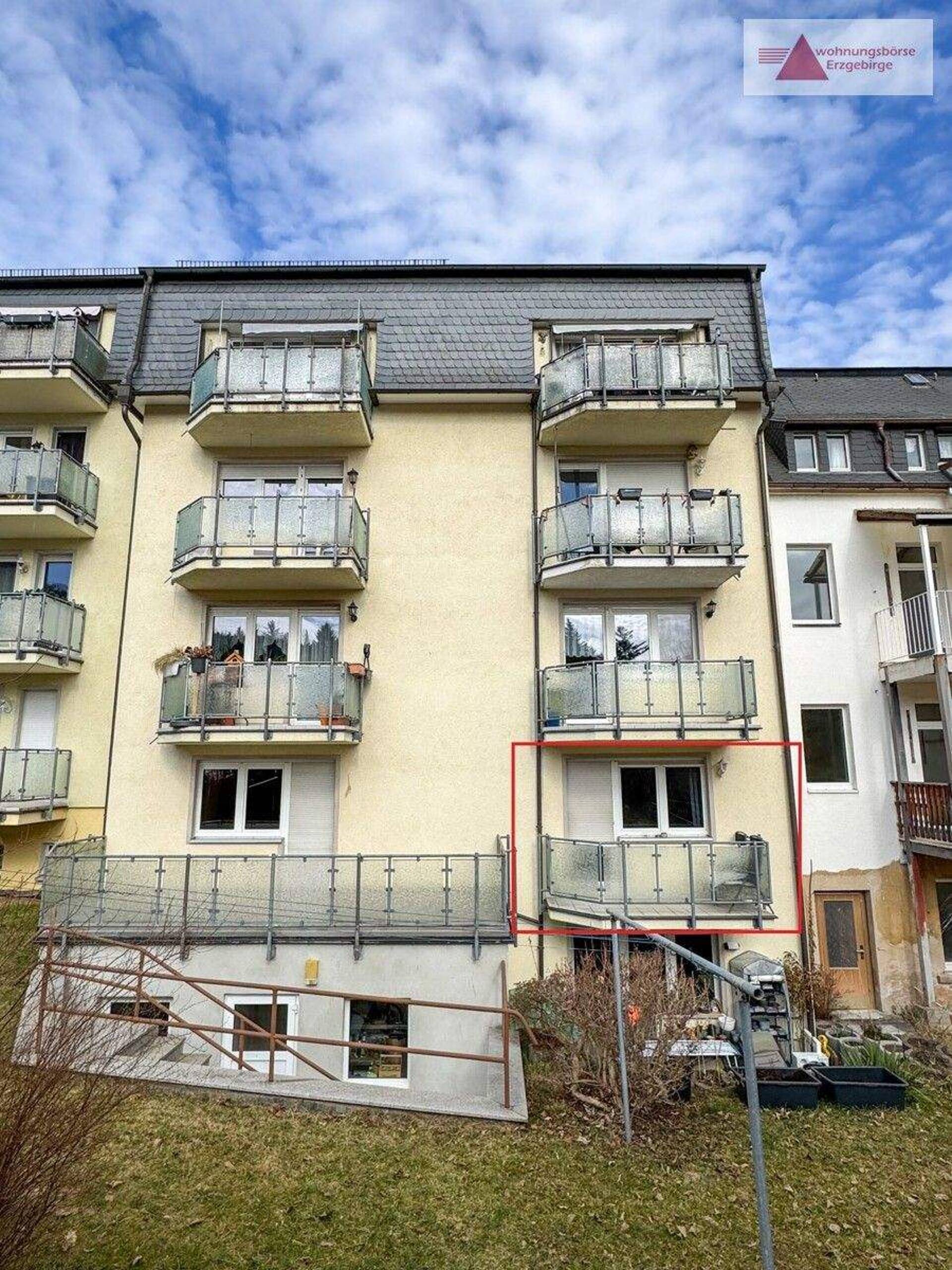 Erdgeschosswohnung in 08280 Aue mit 56,29 m² kaufen
