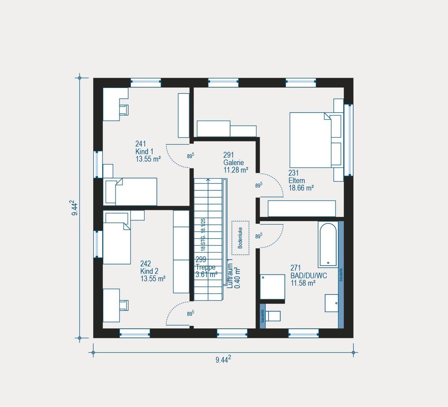 CASA MIA 4 - Ihr Traumhaus mit großzügigem Wohnkonzept und individueller Gestaltung – Gunzenhausen – Vorschaubild 9