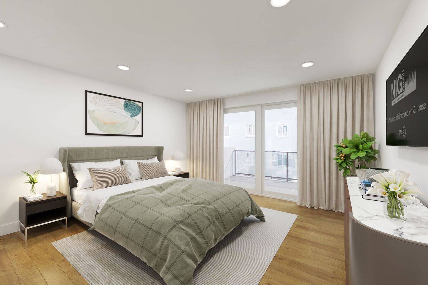 Erstbezug nach Kernsanierung auf Neubau-Standard | 3 Zimmer | Balkon | Aufzug | Wärmepumpe | Nürnberg-Gibitzenhof – Nürnberg – Vorschaubild 5