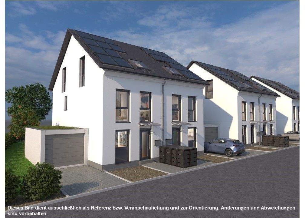 Neubau-Doppelhaushälfte mit Satteldach nach EH 40 Effizienzstandard! – Hahnheim – Vorschaubild 9