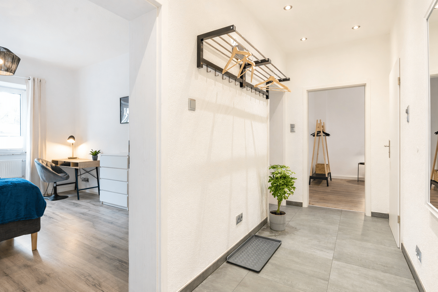 Kassel: sehr gepflegte 3-Zimmer-Wohnung, 2018 modernisiert, Balkon & hochwertige Ausstattung in zentraler Lage – Kassel – Vorschaubild 5