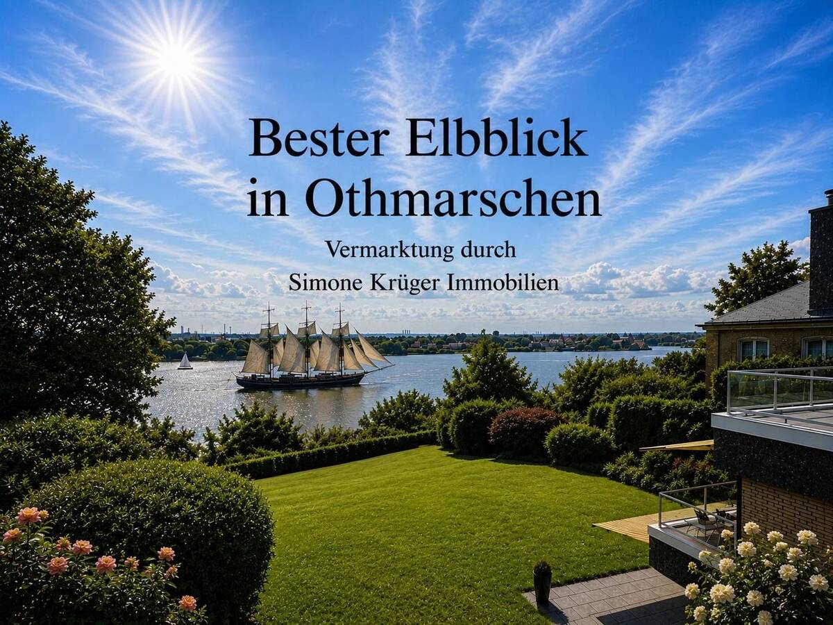 2 TG-Stellpl. inkl.: Exorbitanter Elbblick in Othmarschen – 22605 Hamburg – Bild 1 von 9