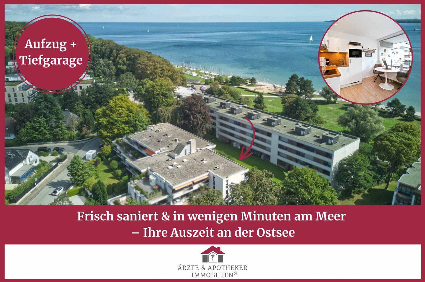 Frisch saniert & meeresnah - Ihre Auszeit an der Ostsee! – Lübeck – Bild 1 von 9