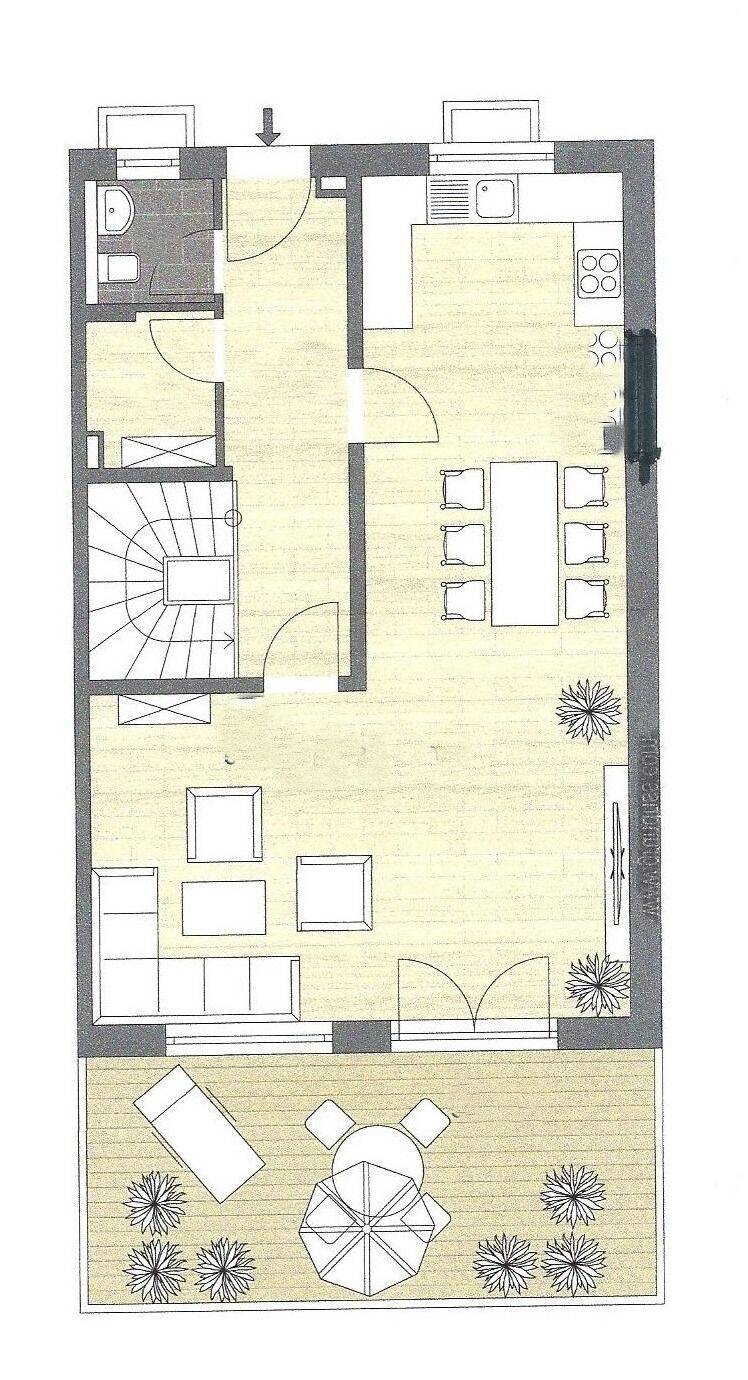 Roßtal - naturnah wohnen - sonniges Reihenmittelhaus – Roßtal – Vorschaubild 3