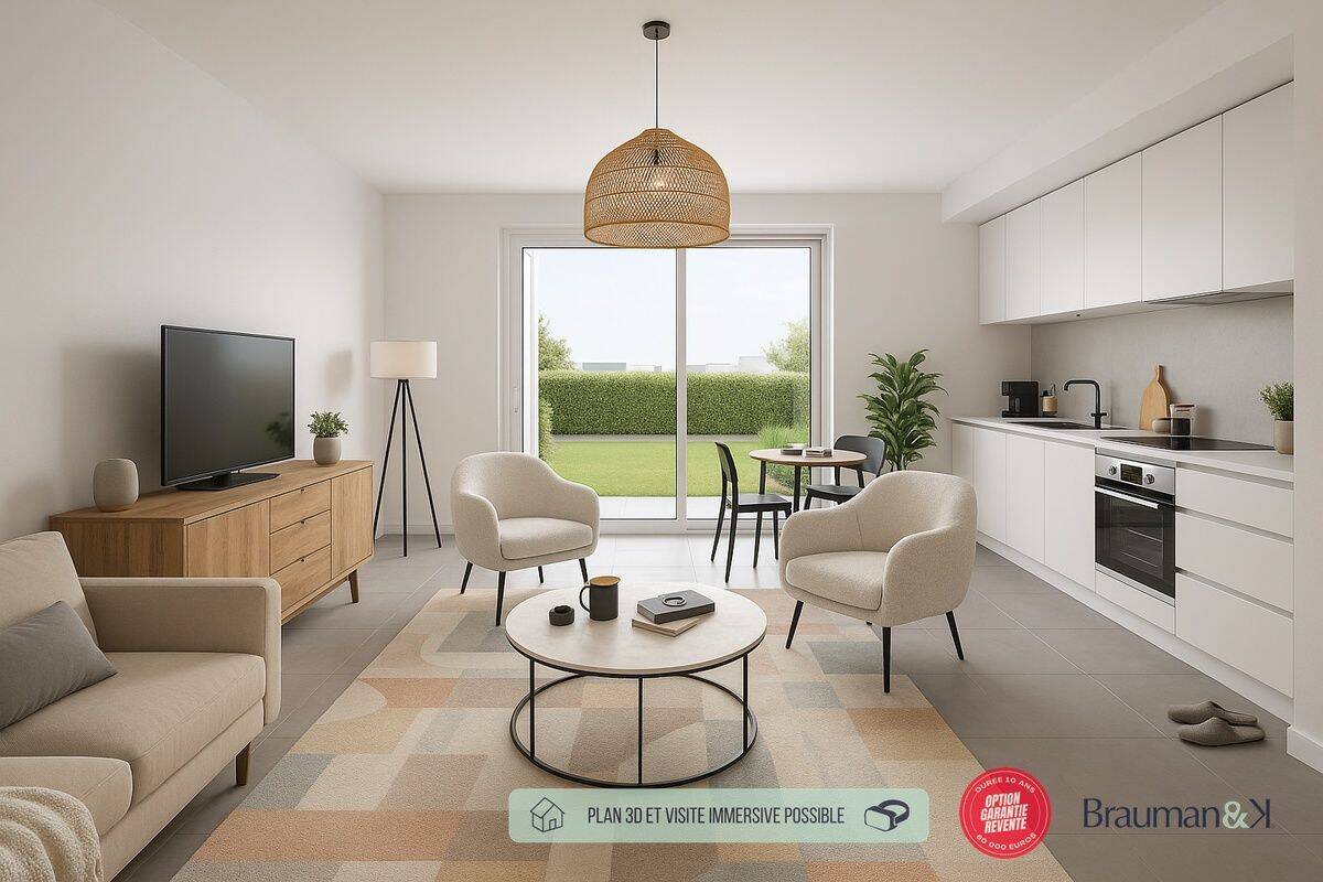 Appartement 3 pièces 58 m² · à Aureilhan · 57,7 m² · 210 000 €