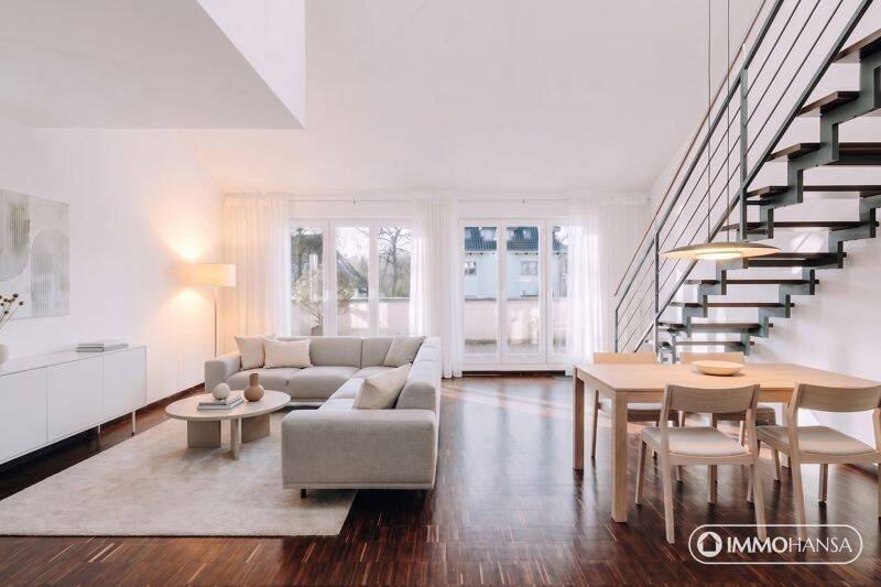Licht, Lage, Lebensgefühl - moderne Maisonettewohnung in den Elbvororten, sofort bezugsbereit – Hamburg – Vorschaubild 3