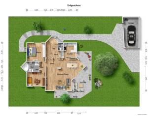 Ein Refugium der Ruhe - Exklusives Wohnen mit außergewöhnlicher Privatsphäre! – 97082 Würzburg – Vorschaubild 4
