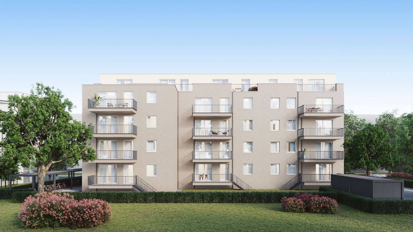 Altersgerechte Wohnung mit Balkon in Jena-Nord (WE10) *moderner Neubau im EH55-Standard* Provisionsfrei – Jena – Vorschaubild 2