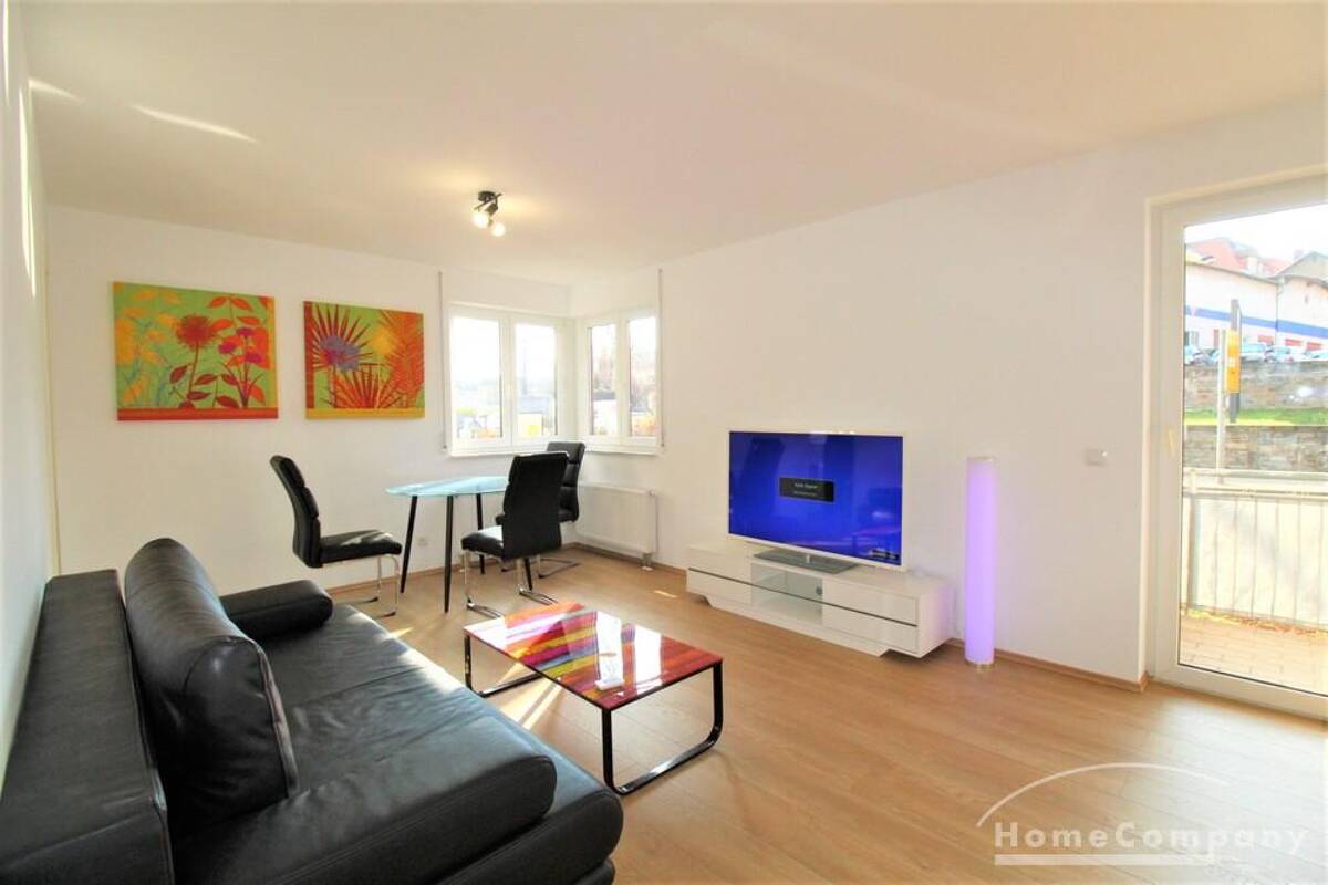 24151 HomeCompany Dresden Möbliert/Furnished 1,5-Zimmer Apartment mit Balkon in Dresden-Löbtau max. 2 Personen – 1159 Dresden – Bild 1 von 9