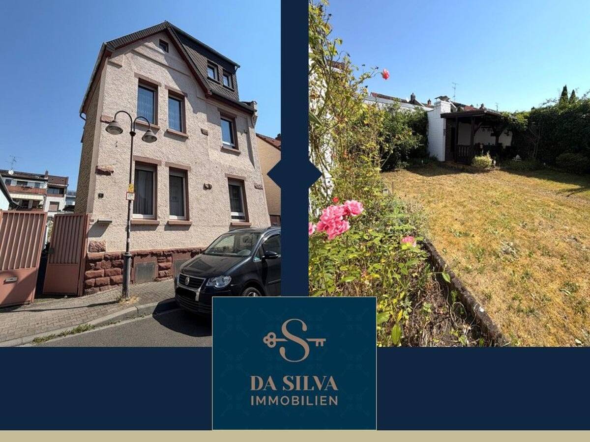 **Zweifamilienhaus mit Potenzial und eingewachsenem Garten** – 55246 Wiesbaden – Bild 1 von 9