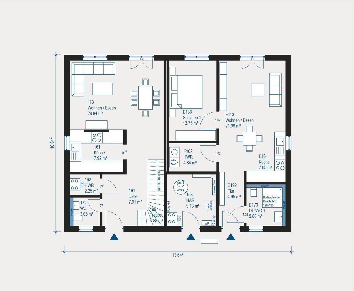 Modernes Mehrfamilienhaus in Dirmingen - Individuell geplant, nachhaltig gebaut – Eppelborn – Vorschaubild 6