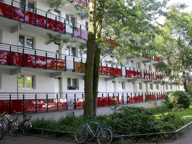 1-Zimmer-Wohnung in Düsseldorf Garath mit Balkon wird aktuell saniert