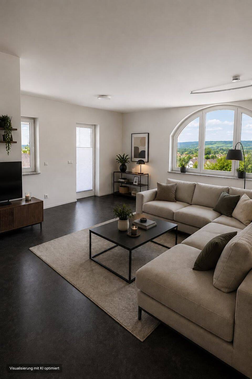 Bad Bellingen: Großzügige 4-Zimmer-Wohnung mit 126 m², 2 Balkonen und Weitblick