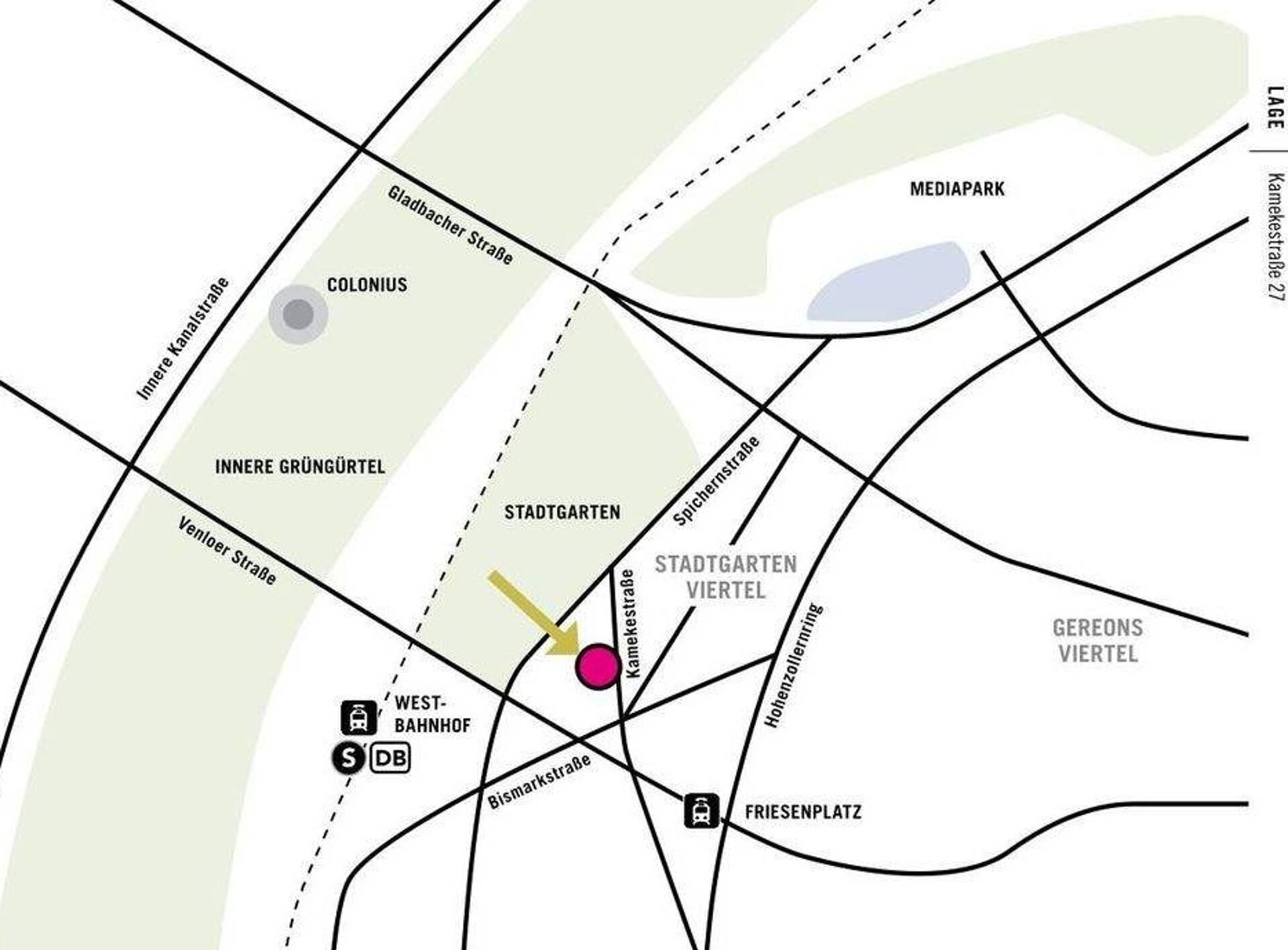 Etagenwohnung in 50672 Köln mit 101 m² kaufen
