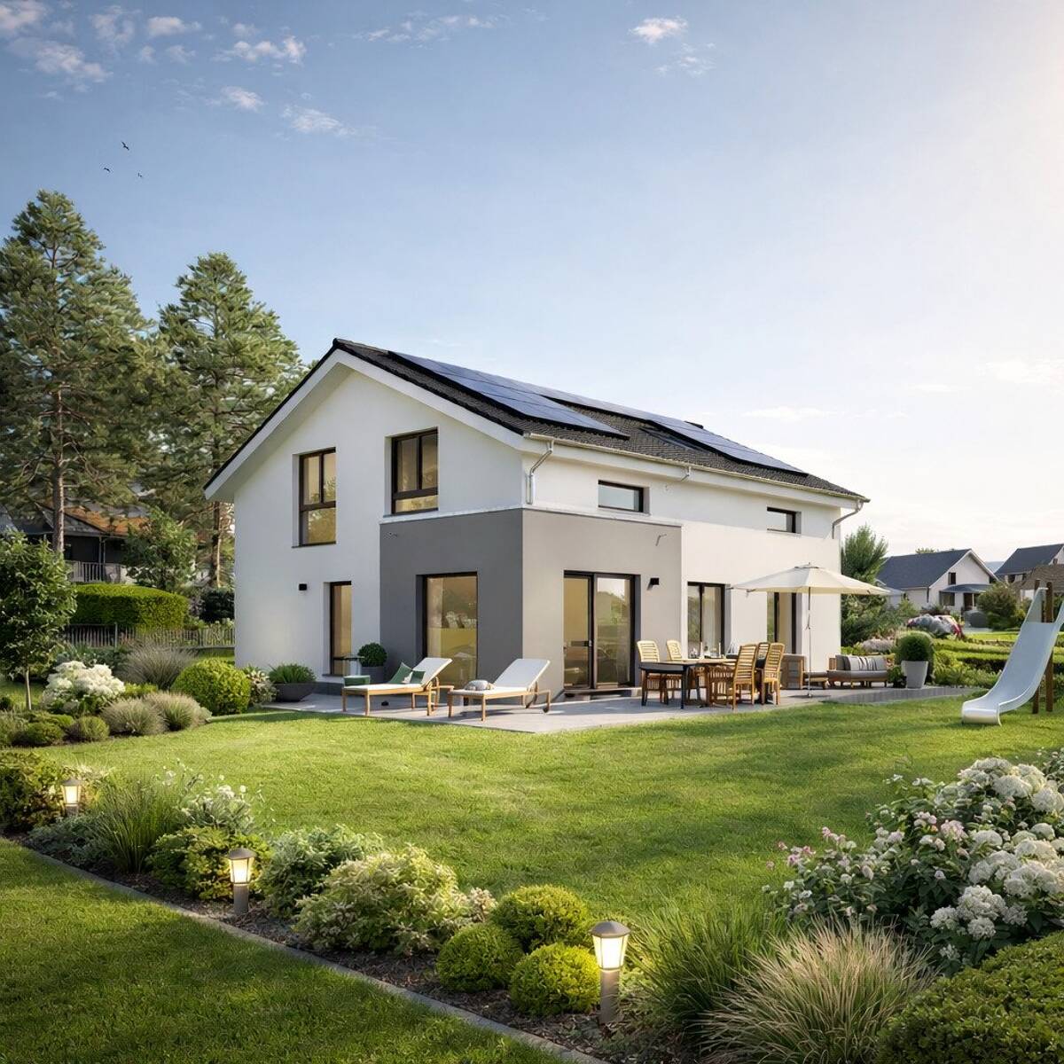 KFW40+QNG Dein Traumhaus nach Maß - Das projektierte Fertighaus von Living Haus – 51519 Odenthal – Bild 1 von 7