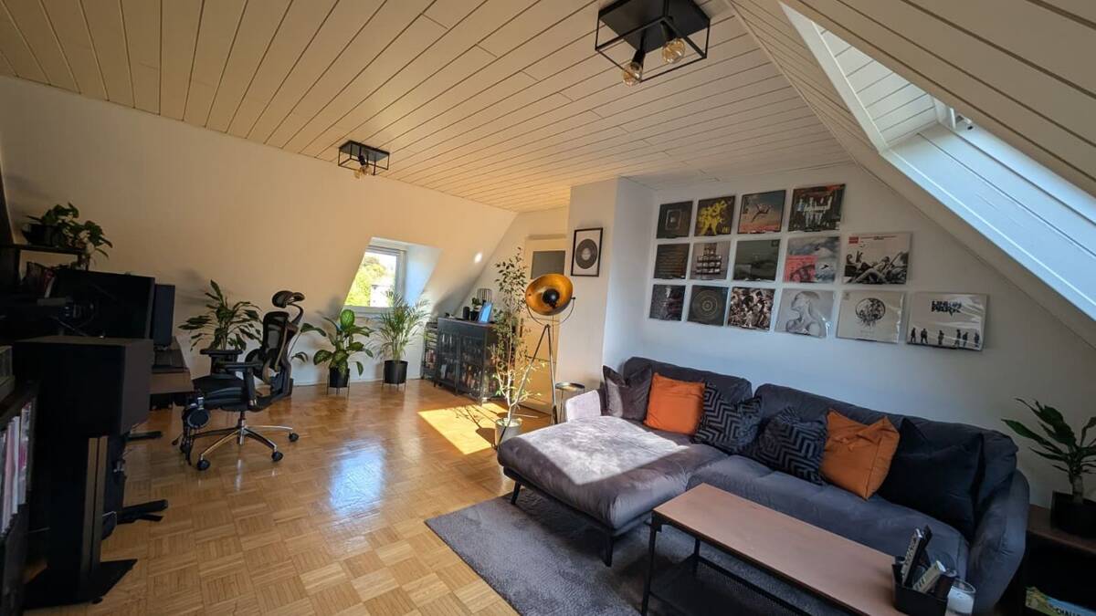 Attraktive 75 qm-Dachgeschosswohnung in Ludwigshafen-Oppau – 67069 Ludwigshafen am Rhein – Bild 1 von 9