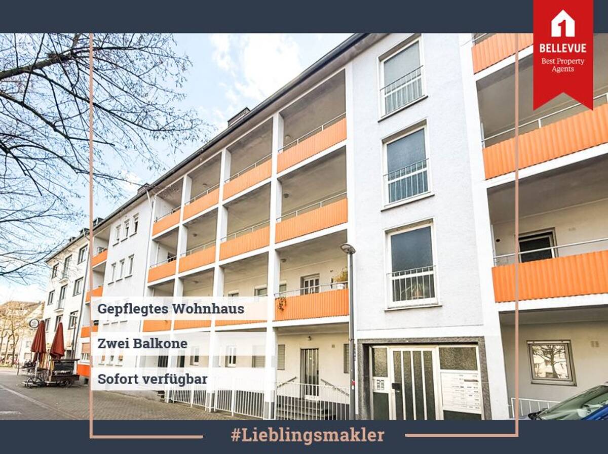Helle 3-Zimmerwohnung|| Garage || Sofort Verfügbar – 51103 Köln – Bild 1 von 9