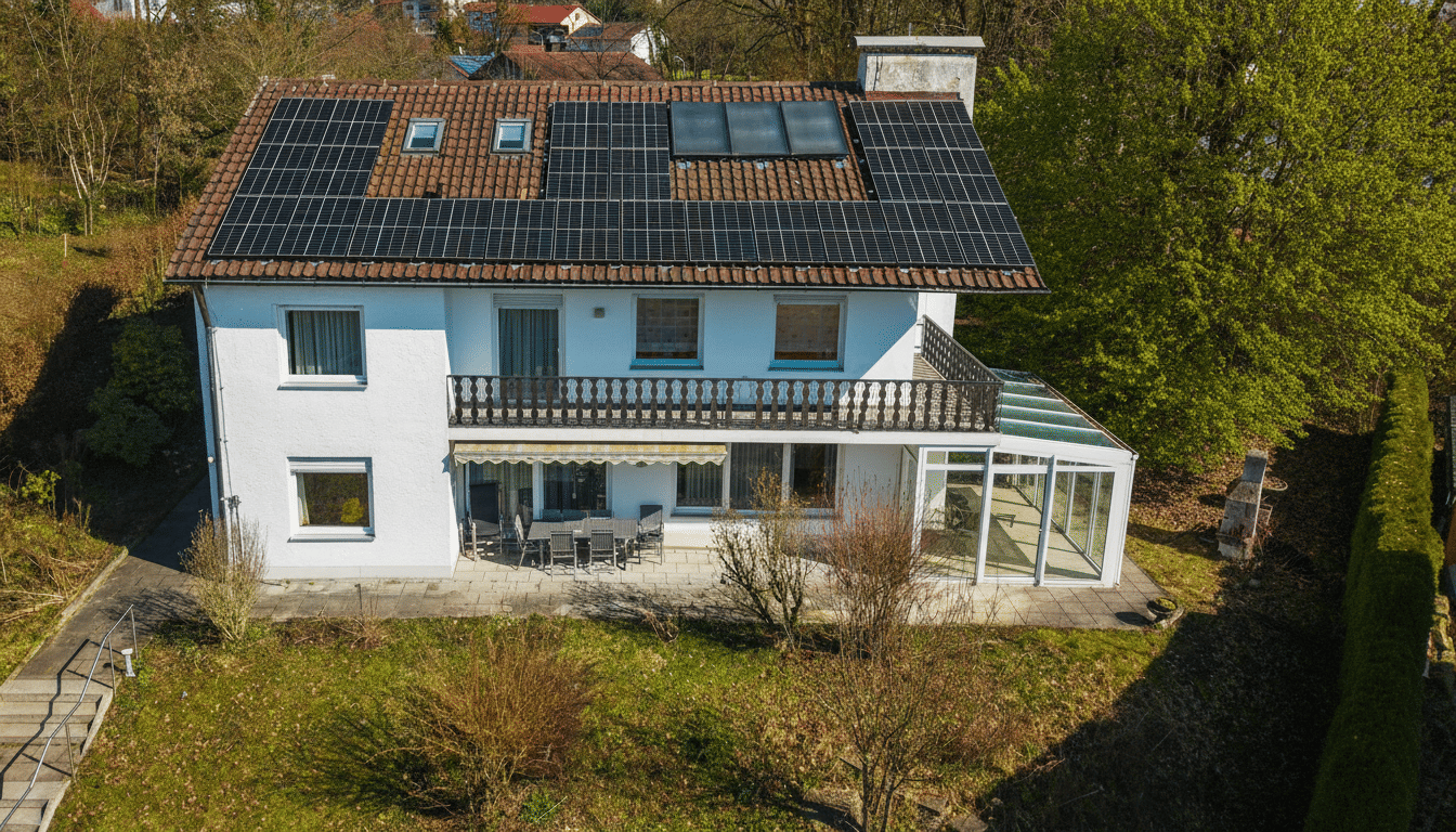 Rohdiamant mit Top-Technik: Sanierungsprojekt mit PV, Solarthermie, 2023er Heizung und Wintergarten – Bogen – Vorschaubild 3