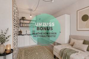 Move-in ready - Furnished studio apartment in Berlin-Neukölln (only students) – 12043 Berlin – Vorschaubild 1