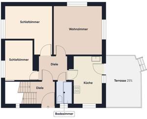 Freistehendes Einfamilienhaus in ruhig gelegener Straße mit Entfaltungspotenzial – 51067 Köln – Vorschaubild 9
