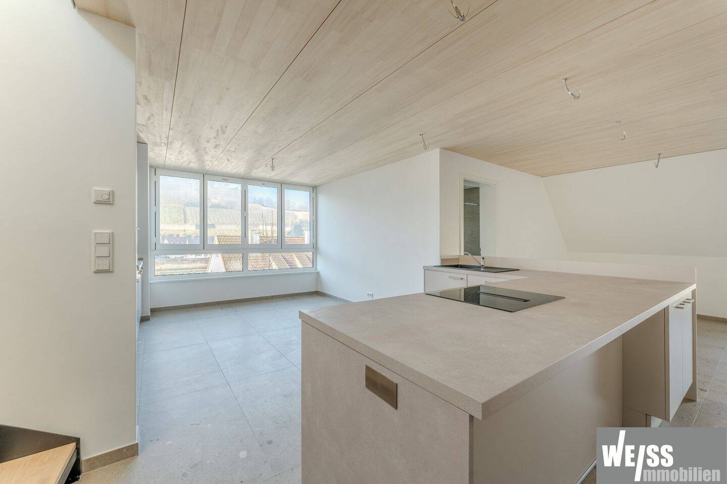 NEUBAU 3 Zi.-Maisonette-Whg. mit Festungsblick und Charmanter Dachterrasse – Würzburg – Vorschaubild 2