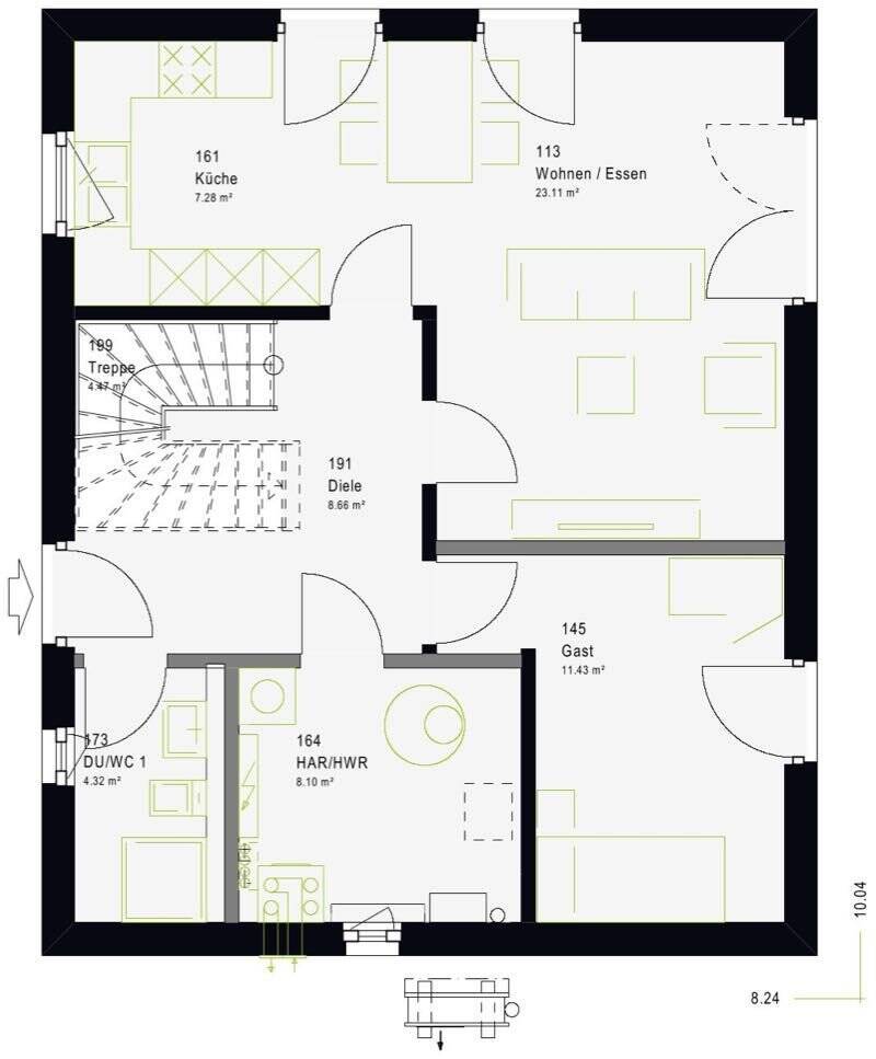 Massa Haus Ihr Traum auf 134qm – Travenbrück – Vorschaubild 3
