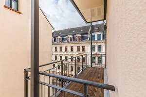 Helle 2-Zimmer-Wohnung mit Altbaudetails und ruhigem Balkon – 4328 Leipzig – Vorschaubild 4