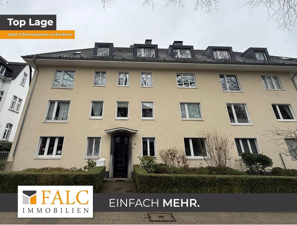 Eigennutzer aufgepasst: 2,5-Zimmer-Wohnung mit Balkon in der Moltkestraße – 45128 Essen – Bild 1 von 9