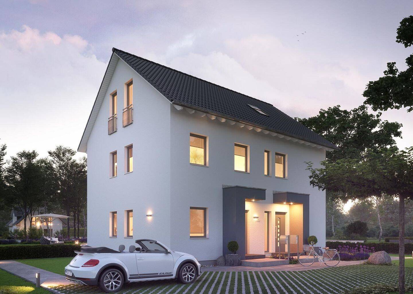Traumhaus FamilyStyle 25.01S - clever aufgeteilt: kompakt wohnen unten, großzügig leben oben – Pforzheim – Vorschaubild 5