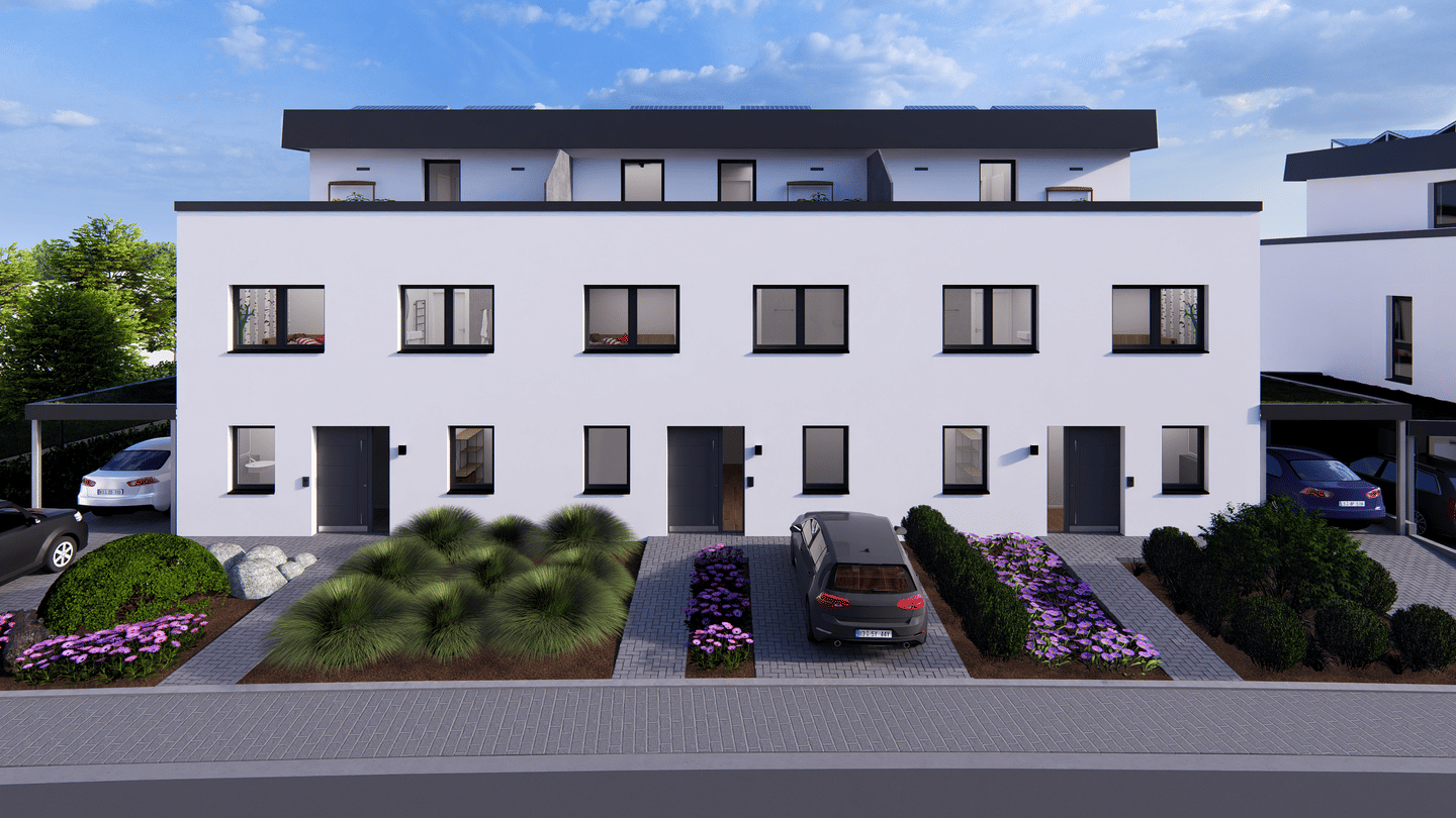 Neubau-Reihenendhaus in Bielefeld-Vilsendorf | 185 m² | sofort beziehbar