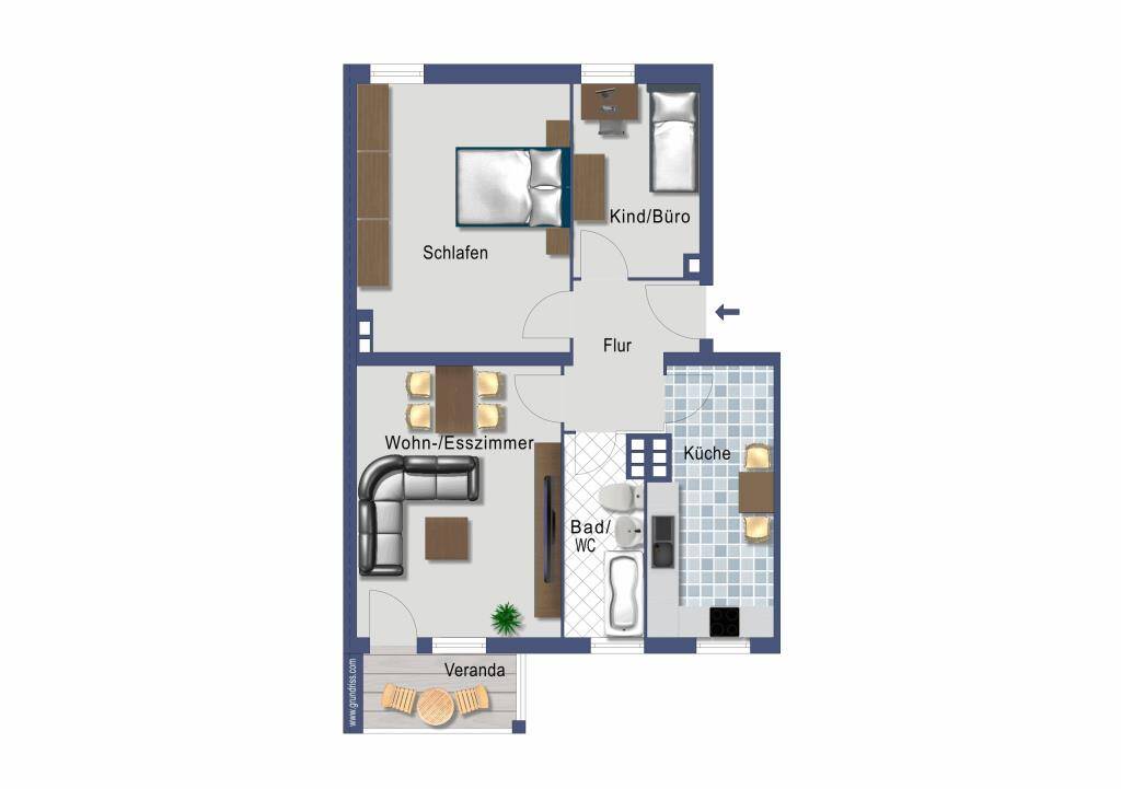 Kapitalanlage im 'Pfahler Block', 13403 Berlin – Berlin – Vorschaubild 2