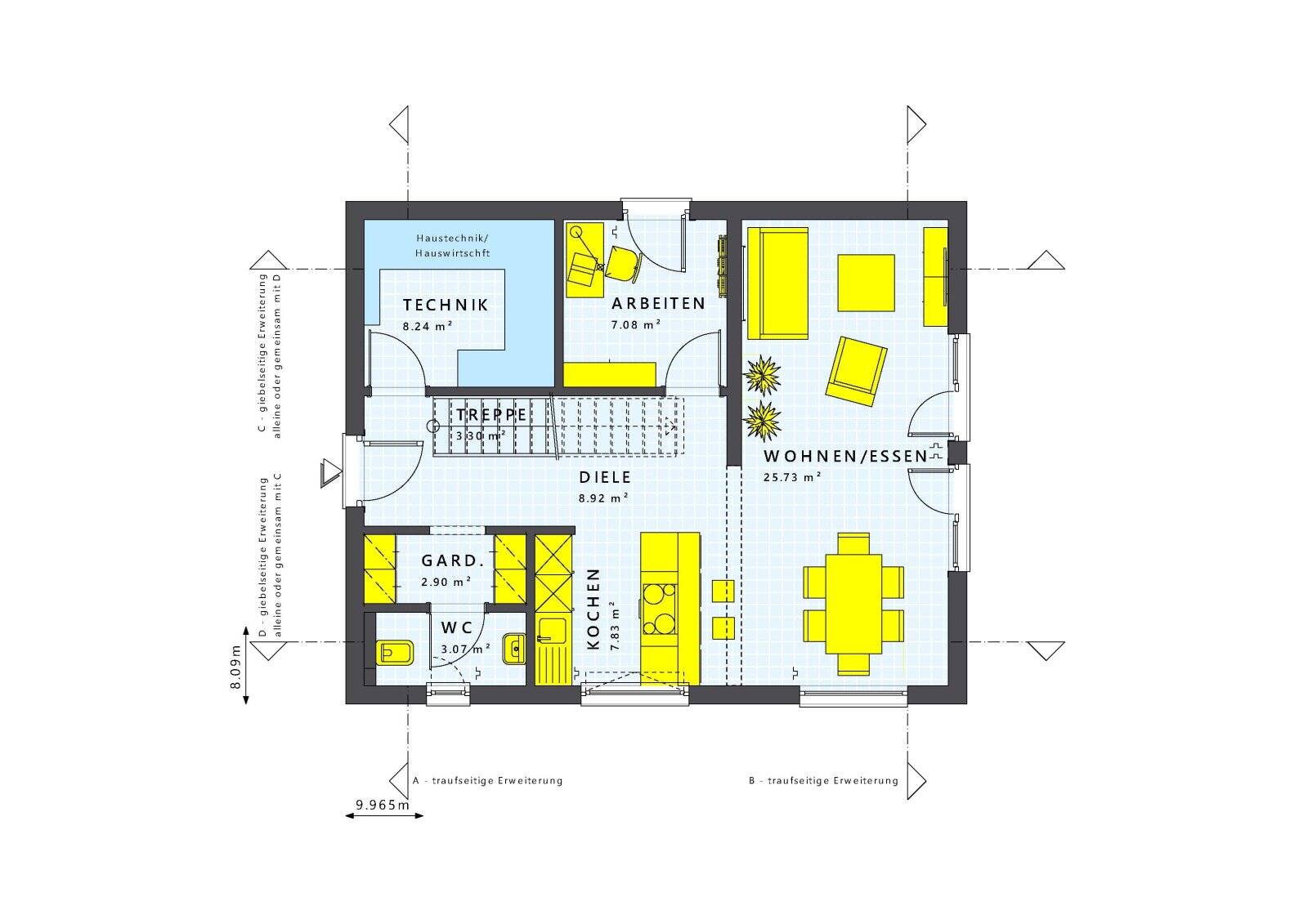 NEU! Genießen Sie ihr Leben in einem Zuhause von LivingHaus in Teningen Bottingen – Teningen – Vorschaubild 2