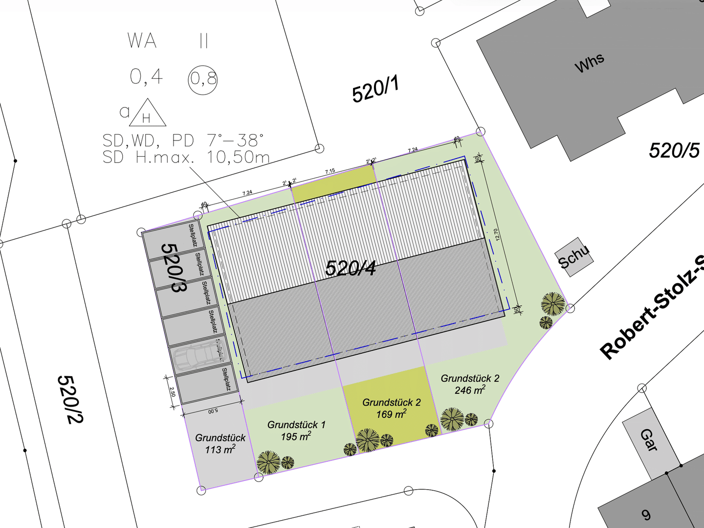 Reihenendhaus mit über 170m2