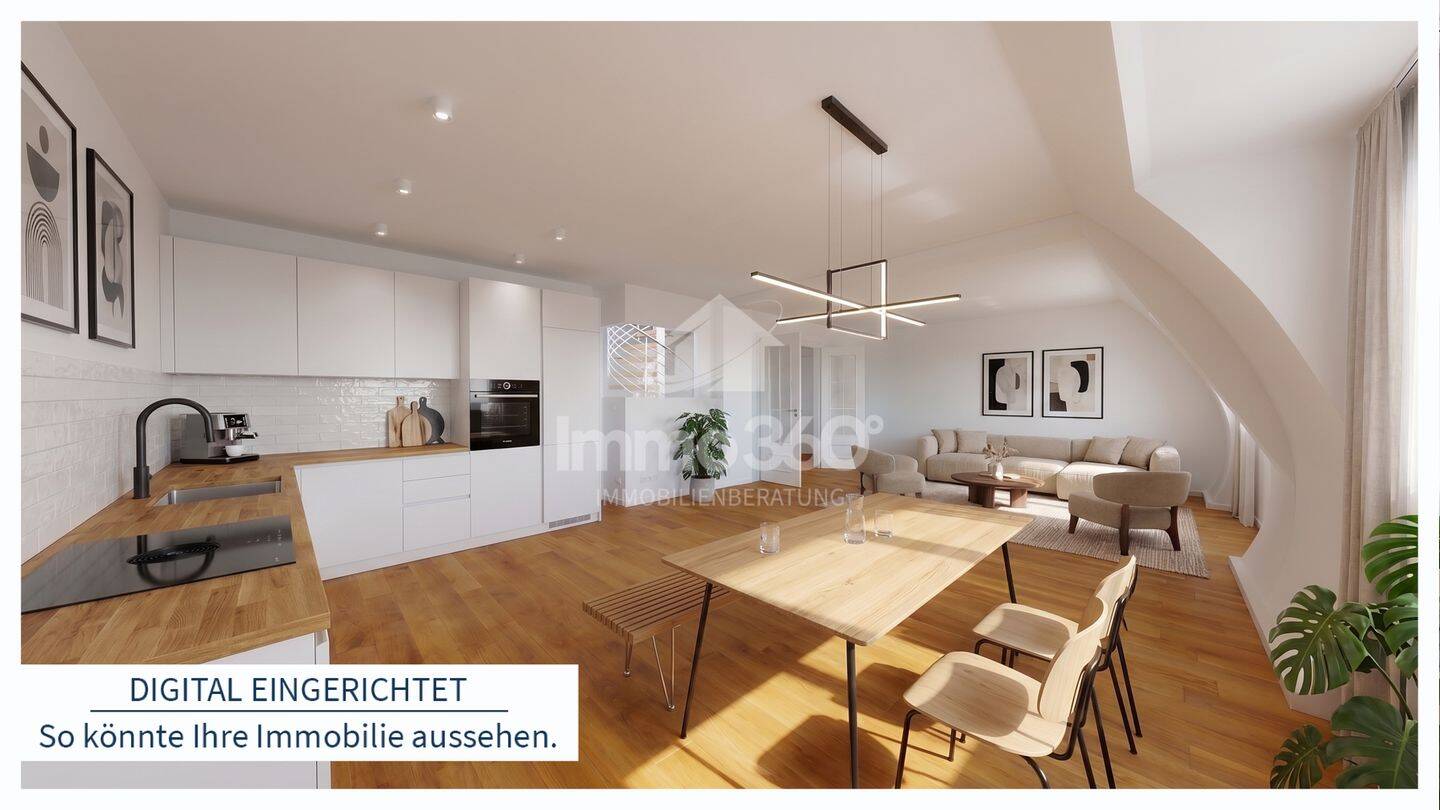 Einzigartige Atmosphäre: Großzügige Maisonette mit Dachgarten – Berlin – Vorschaubild 5