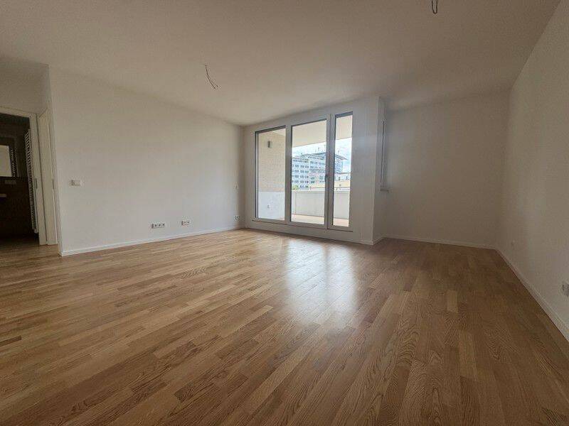 Hier findet jeder seinen Platz: 2-Zimmer Wohnung mit Balkon im Erstbezug