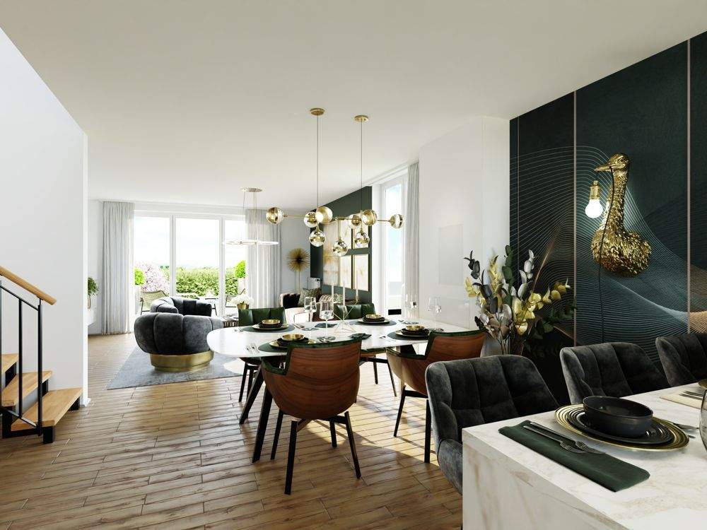Baustart Regensburg-Gallingkofen: Modernes Stadthaus KfW-55 - 170 m² | KfW-Förderung bis 30.06.2026 – Regensburg – Vorschaubild 3