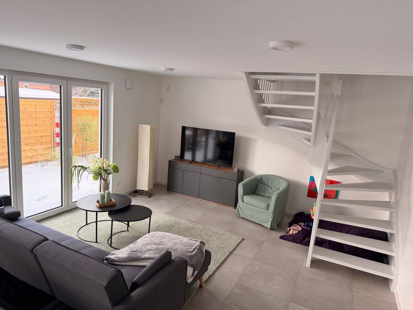Moderne Doppelhaushälfte in Zinnowitz, fussläufig zum Strand - Smart Home, Fußbodenheizung, Wärmepumpe, 2 Stellplätze, Alarmanlage – Zinnowitz – Vorschaubild 4