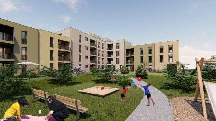 Erstbezug - 2 Raum-Wohnung mit Loggia, Badewanne+Dusche – Jena – Vorschaubild 5