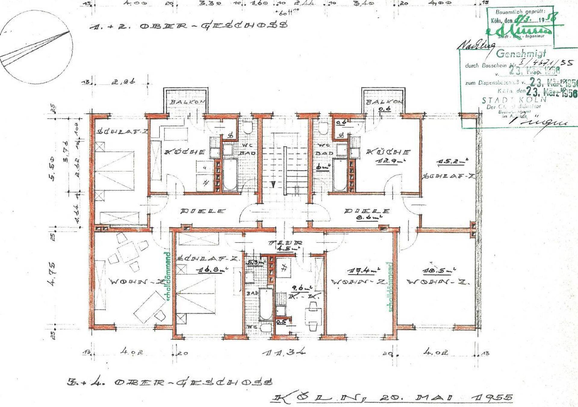 Terrassenwohnung in 50677 Köln mit 62 m² kaufen