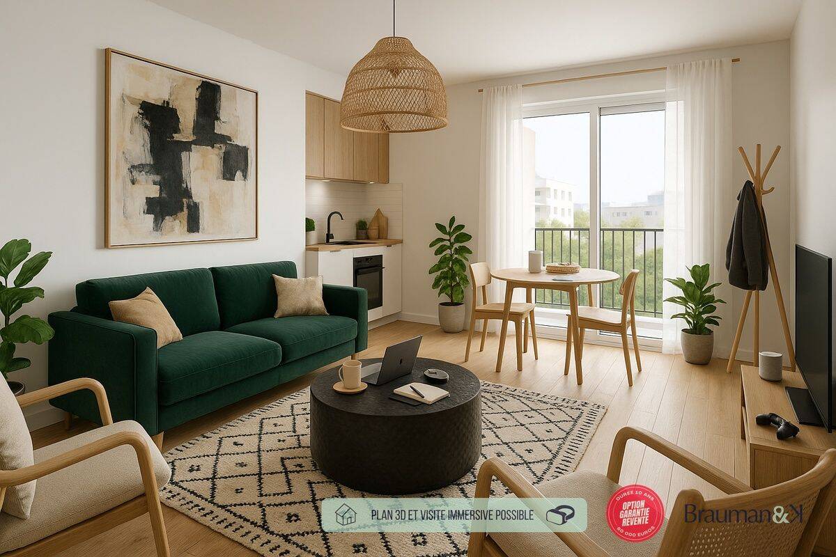 Appartement 1 pièce 26 m² · à Saint-Nazaire · 26 m² · 251 000 €