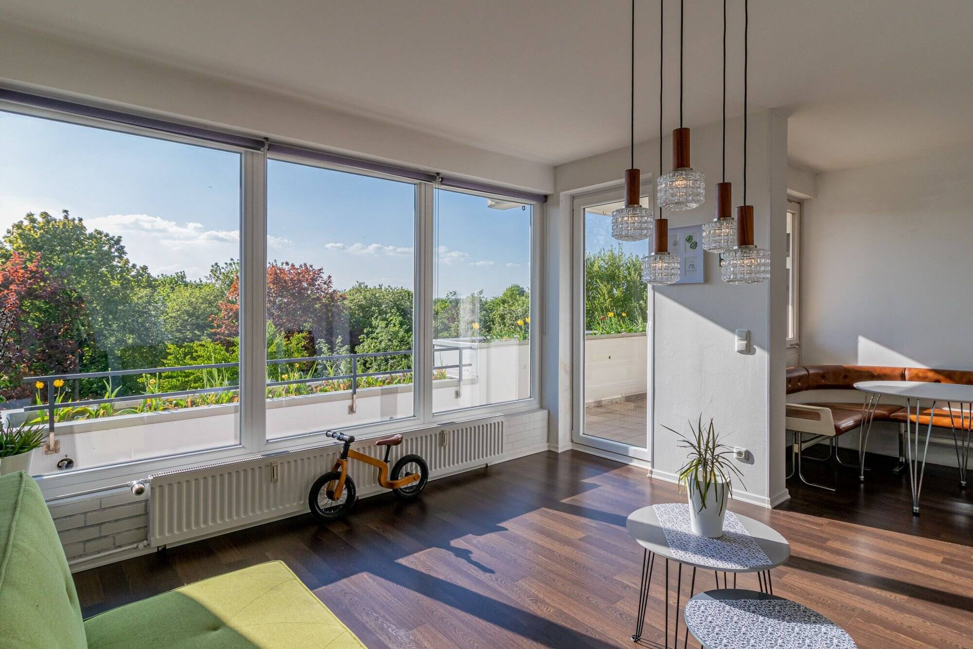Designer Terrassenwohnung (18 min. Hbf) Natur, Dünen, Garten, Sauna, Parkplatz – Hamburg – Vorschaubild 4