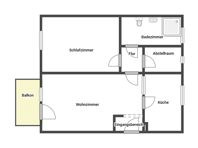 Seniorenwohnung für 2 Personen frei! Senioren-Wohnberechtigungsschein (WBS) erforderlich – Bochum – Vorschaubild 4