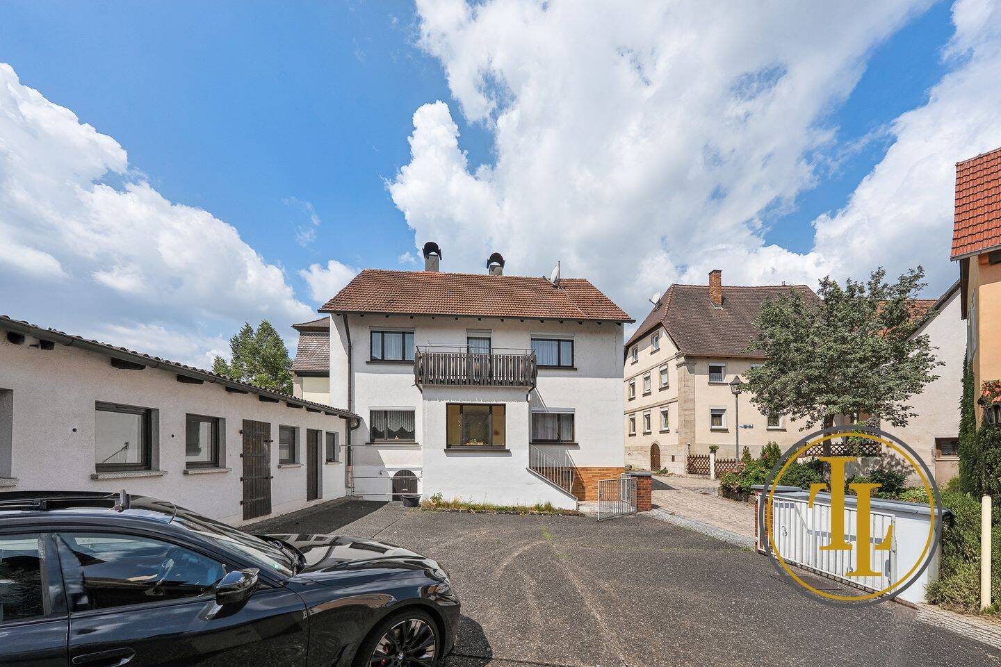 Großzügiges Anwesen mit Scheune, Werkstatt & Innenhof in Schönbrunn i. Steigerwald