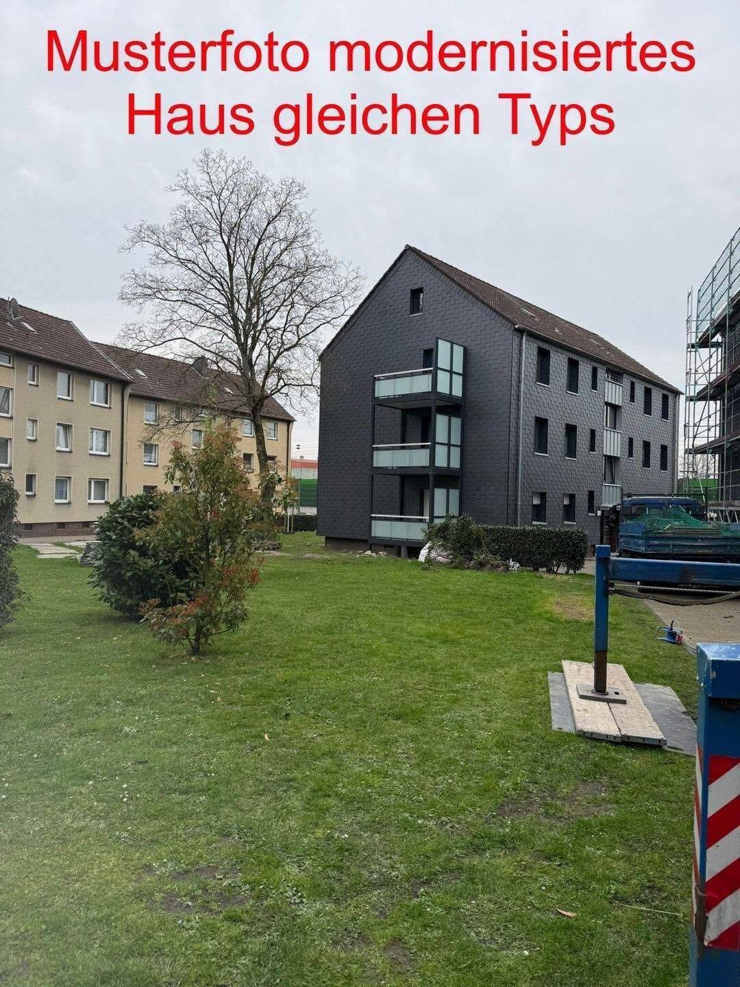 Ab 01.09. 2,5-Raum Wohnung bald mit Balkon inkl. Treppenhausreinigung, Winterdienst – Oberhausen – Vorschaubild 6