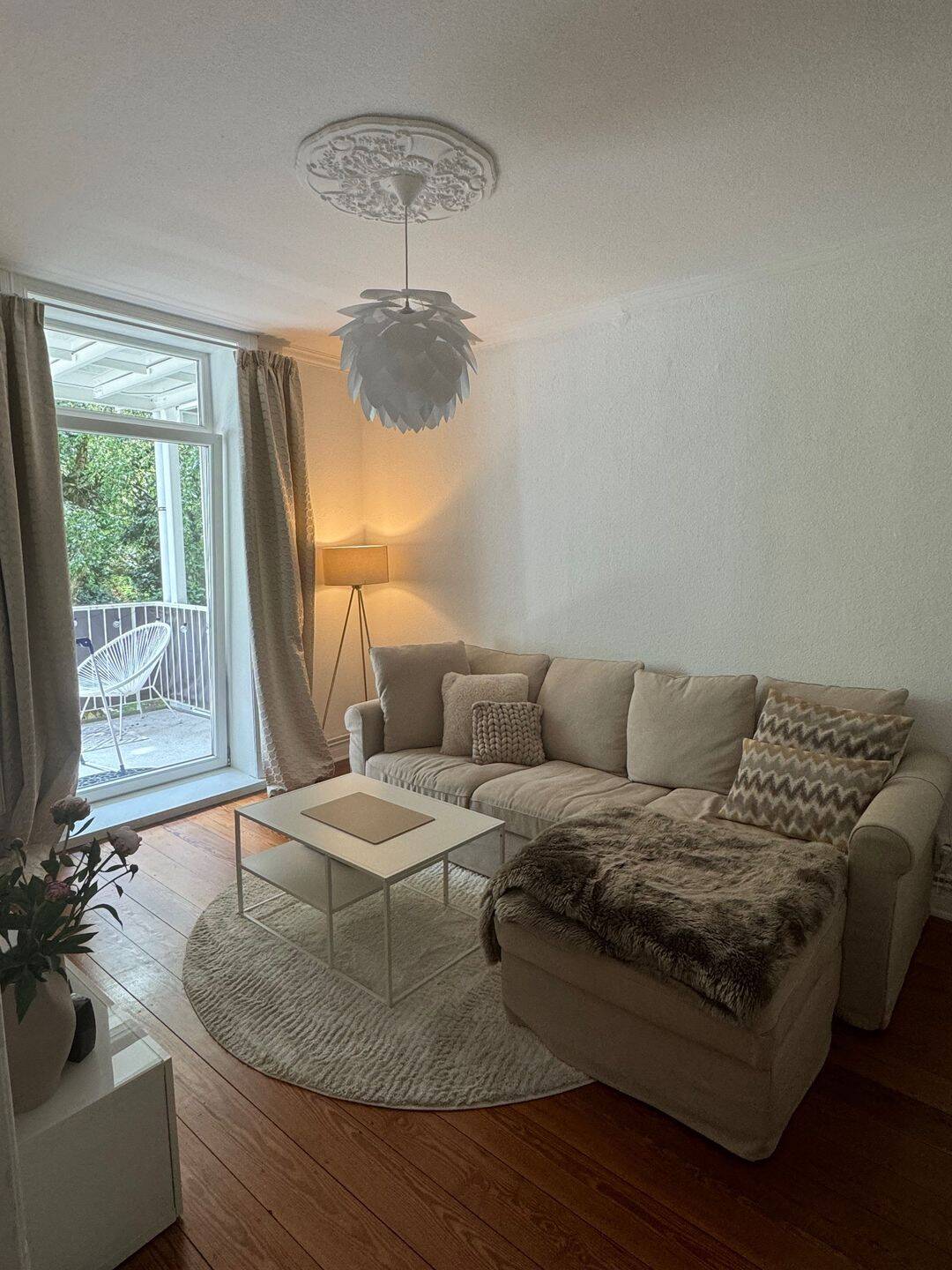Möblierte 3-Zimmer-Wohnung in Hamburg-Eppendorf (Nähe UKE) - nicht WG geeignet