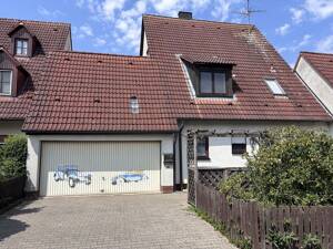 Einfamilienhaus mit neuer Wärmepumpe