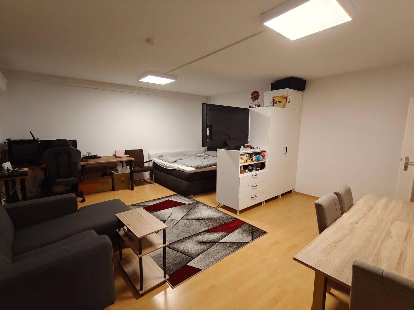 Helle 1-Zimmer-Wohnung in Grombühl mit Balkon, Klimaanlage und EBK – Würzburg – Vorschaubild 5