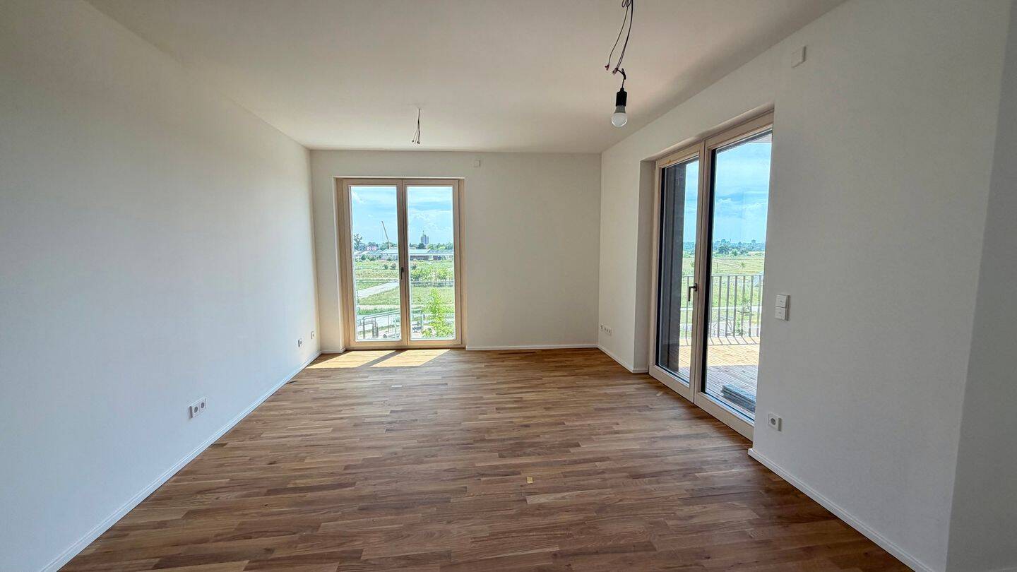 Erstbezug: Moderne 3-Zimmer-Wohnung mit Südwest-Loggia und Parkblick – Mannheim – Vorschaubild 8