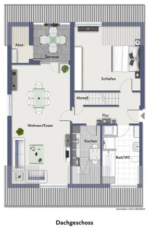 Charmante Maisonettewohnung in Hiltrup mit Balkon – 48165 Münster – Vorschaubild 8