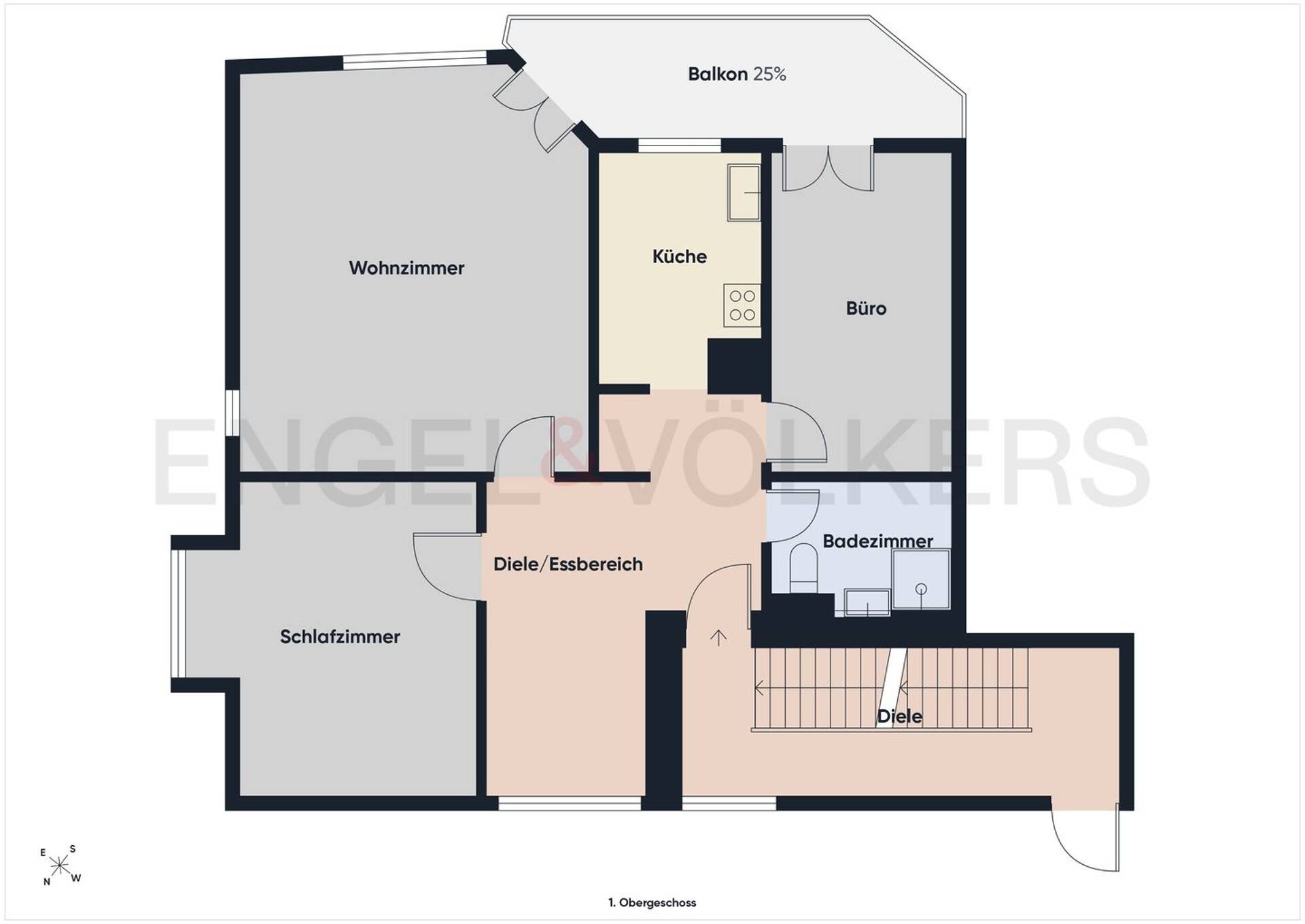 Etagenwohnung in 66424 Homburg mit 79 m² kaufen